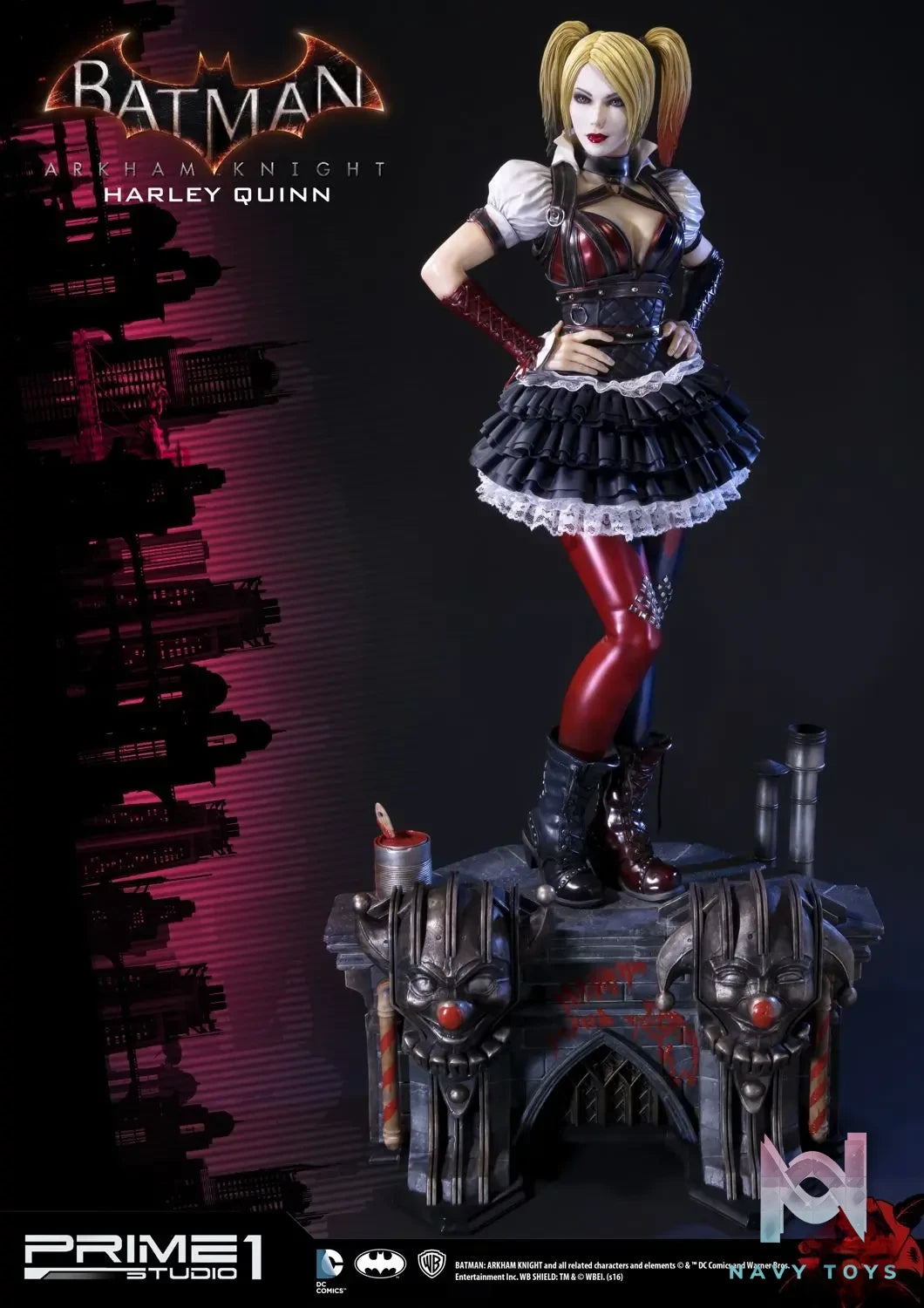 Prime 1 Studio – Museum Masterline Batman: Arkham Knight Harley Quinn MMDC-08 MMDC-08EX (Licensed)