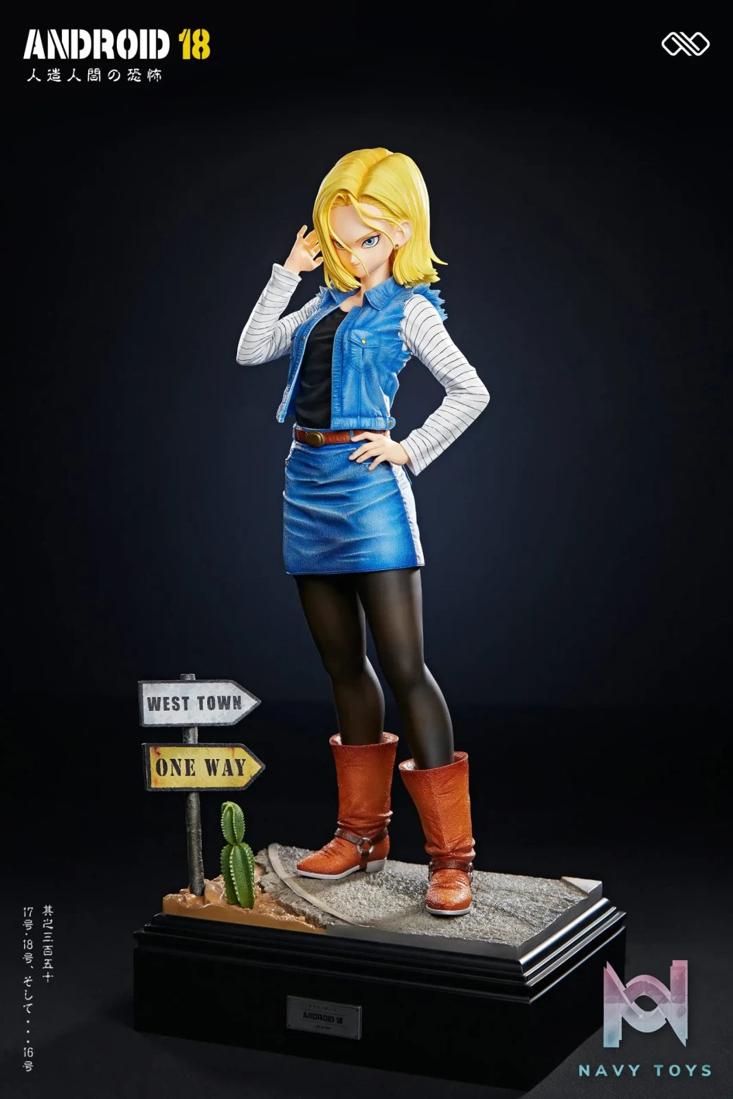 Infinite Studio – Dragon Ball Double Scale Android 16 17 18 Set