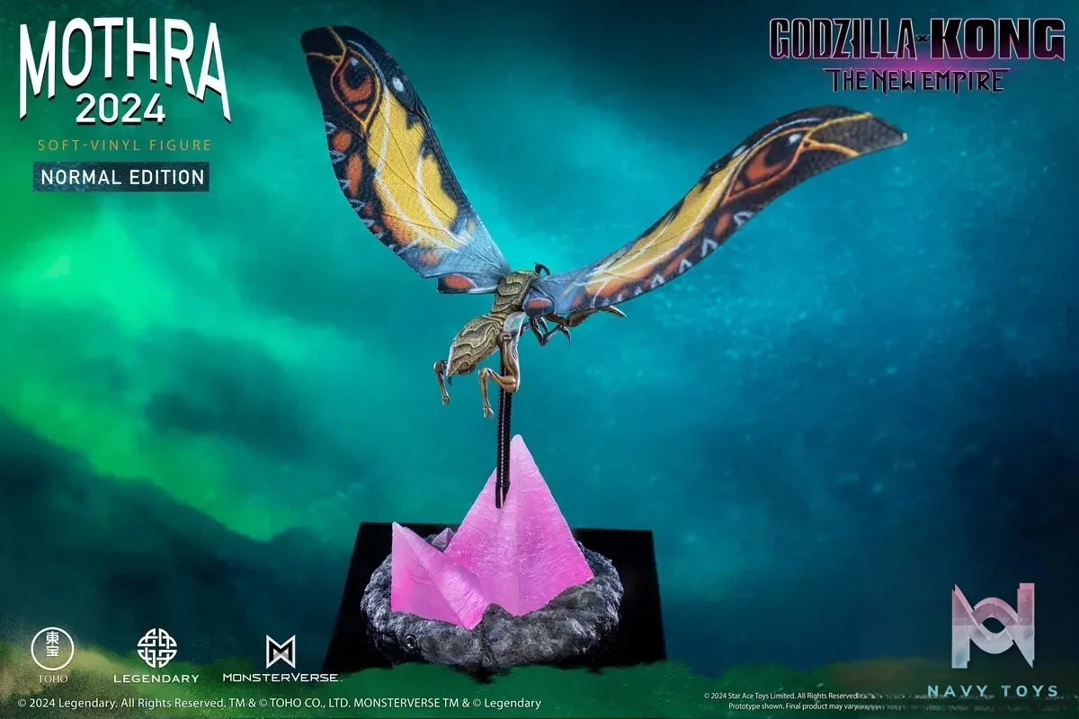 STAR ACE Toys Studio – Godzilla x Kong: The New Empire Mothra SA6058 Standard Version & SA6059 Deluxe Version (Licensed)