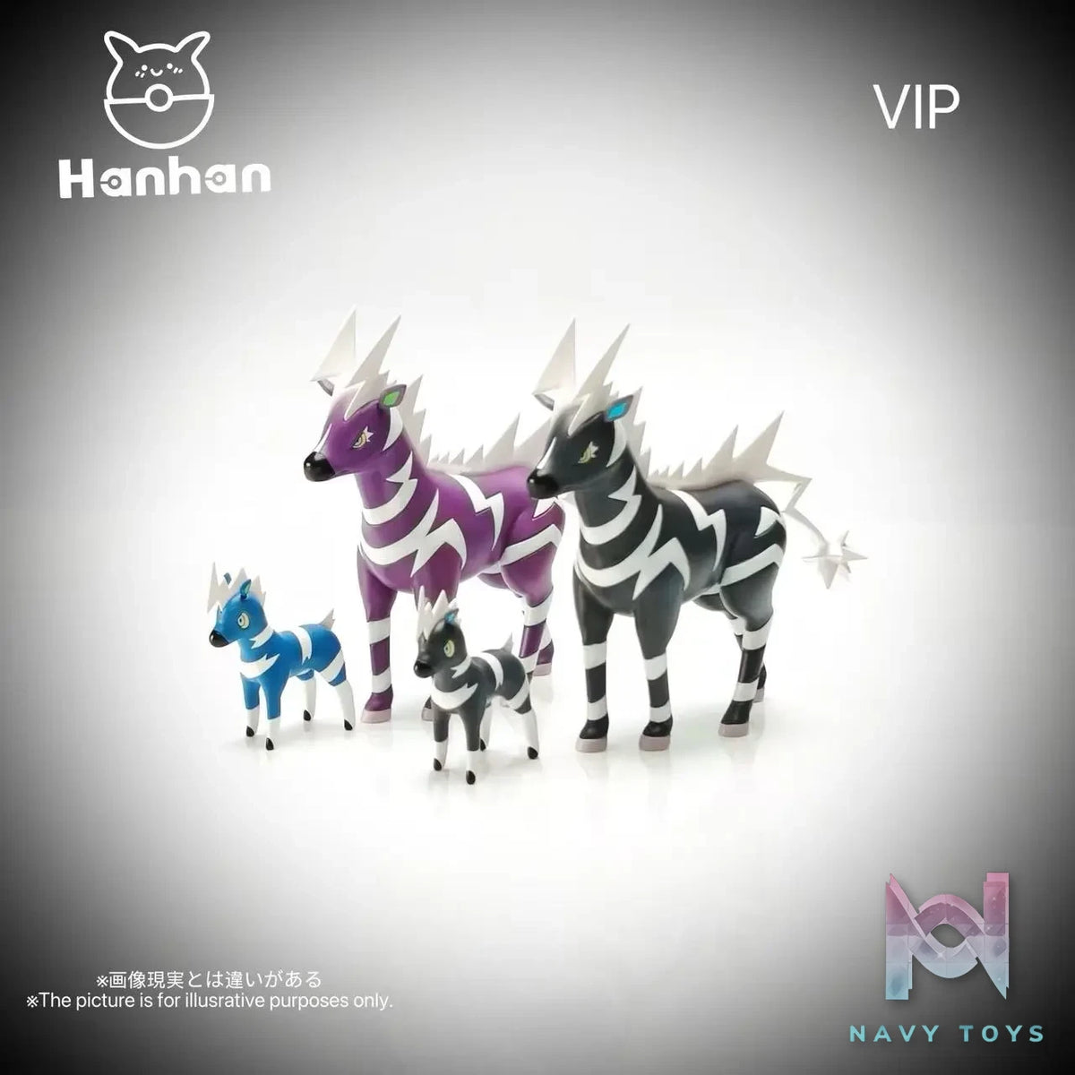 Hanhan Studio – Zebstrika Evolution Set Pokémon