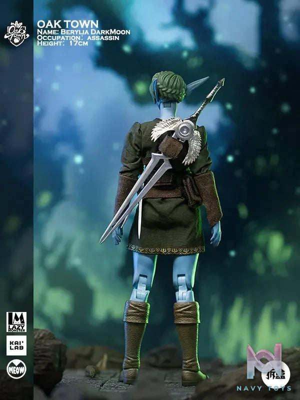 Lazy Monster Studio – Oak town Berylia Dark Moon Assassin & Sorceress (Licensed)