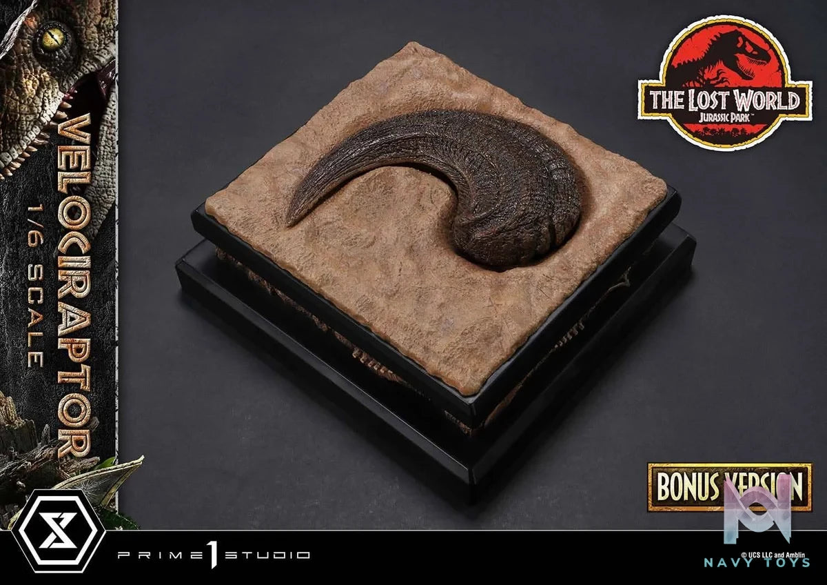 Velociraptor resin statue prime 1 studio anime figure