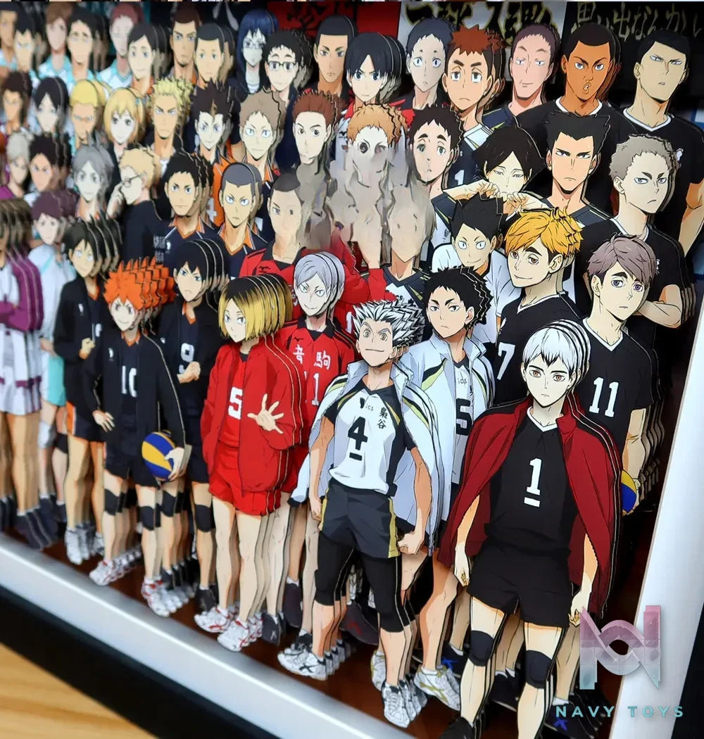 KALA HOME Studio – Haikyu!! Multiple Characters #12 3D Decorative Painting Haikyu!!
