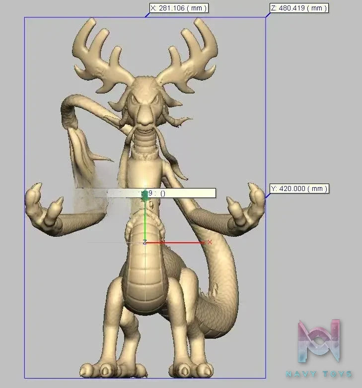 DJS Studio – Vikaralamon X Majiramon X Kumbhiramon Digimon