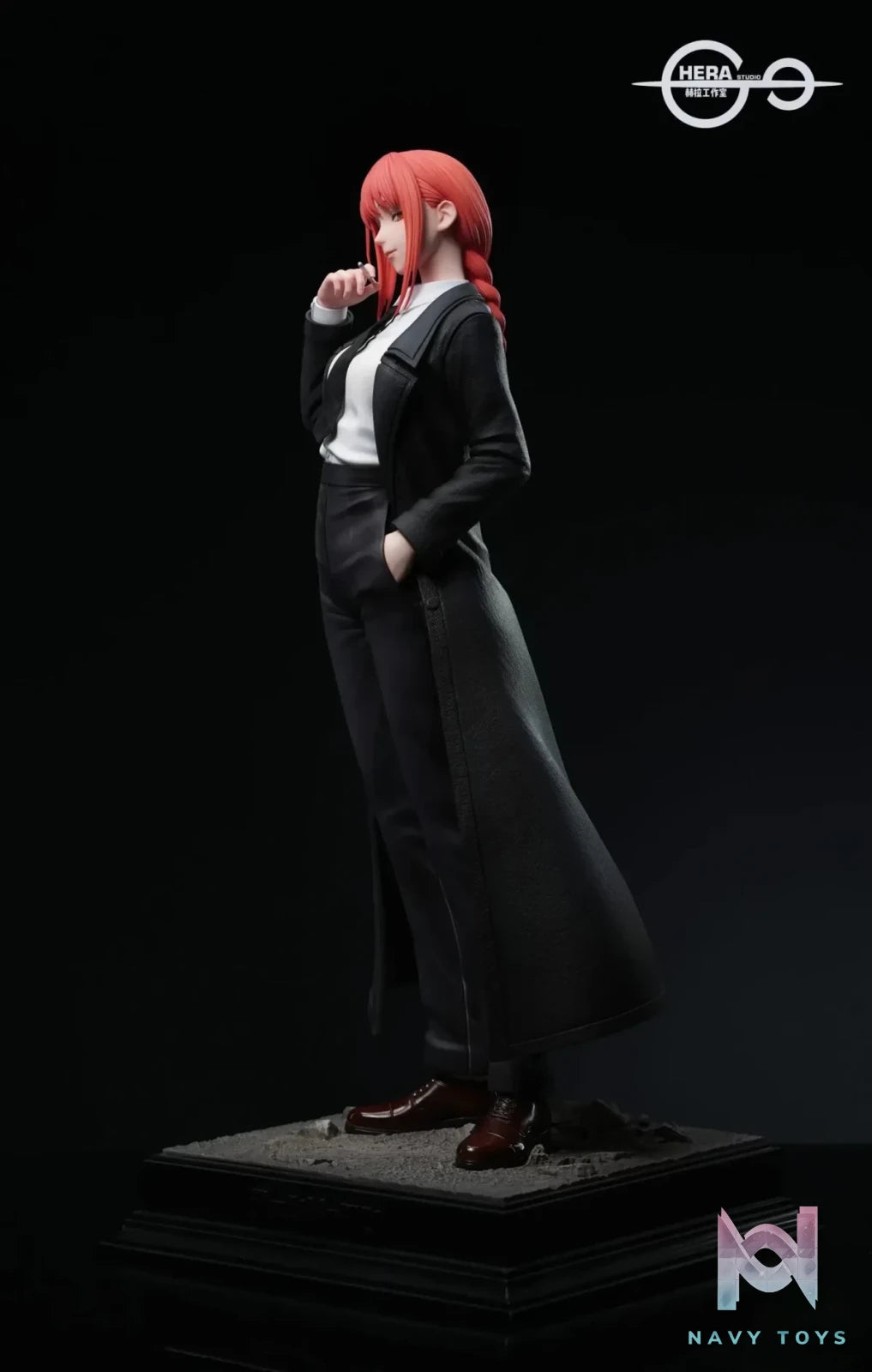 HeRa Studio - Chainsaw Man Four Knights Control Devil Makima resin statue Navy Toys anime figure