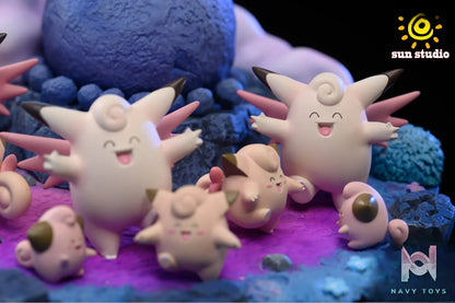 Sun studio – Pokémon classic small scene series #2 Clefairy