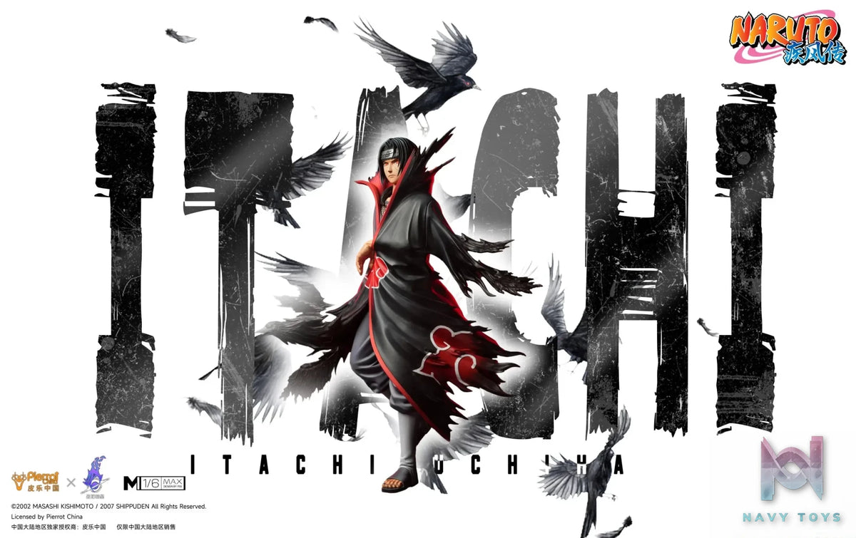 Pickstar Studio – Naruto Officially Licensed Uchiha Itachi & Orochimaru 1/6 Statue (Licensed)