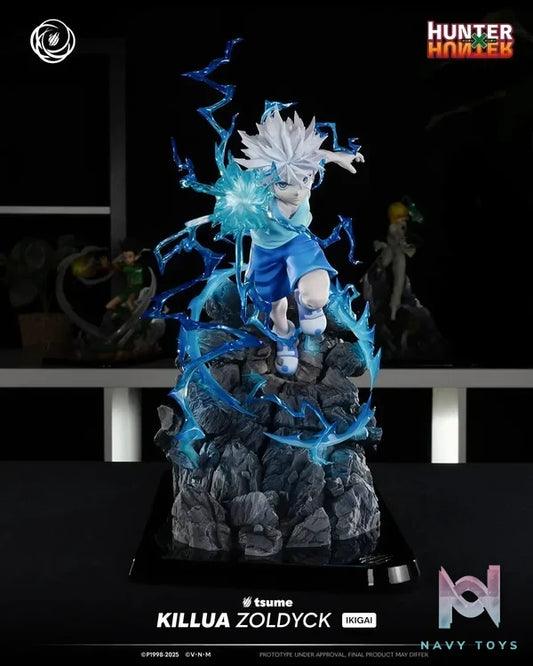 TSUME Studio - Hunter x Hunter KILLUA ZOLDYCK IKIGAI (Licensed) resin statue Navy Toys anime figure