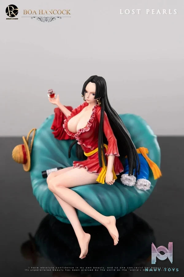 BRIGHT Studio - One Piece Amazon Lily Pajamas Boa Hancock resin statue Navy Toys anime figure