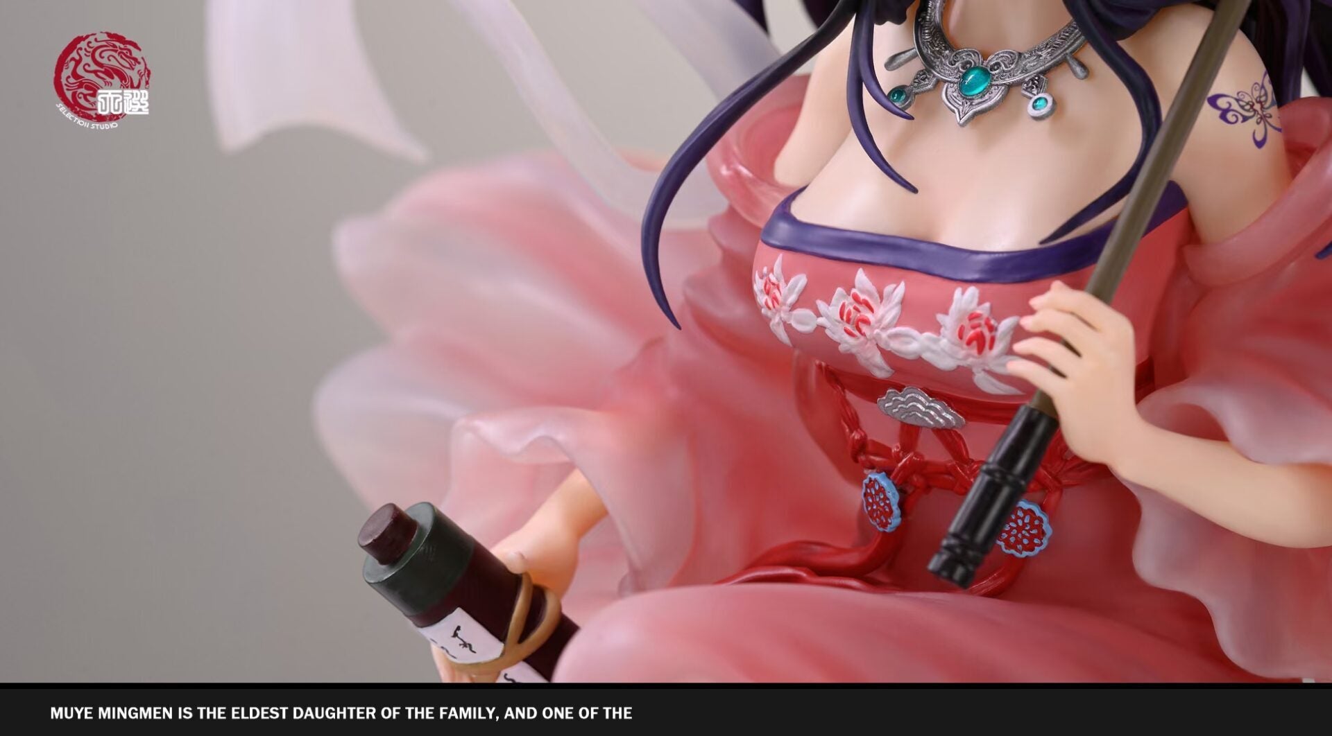 Selection Studio – Chinese Style Hinata Hyuga Statue (Liên Hệ ) resin statue Selection Studio anime figure