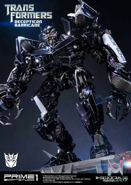 Prime 1 Studio – Museum Masterline Transformers (Film) Decepticon Barricade MMTFM-15 (Licensed)