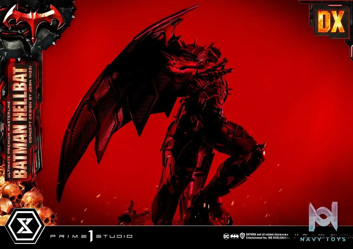 Prime 1 Studio – Ultimate Premium Masterline Batman (Comics) Batman Hellbat Concept Design by Josh Nizzi UPMDC-06 UPMDC-06DX UPMDC-06DXS (Licensed)