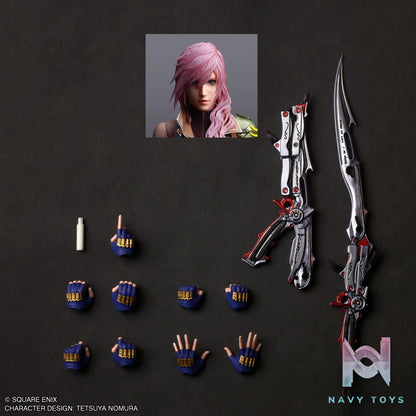 SQUARE ENIX – Final Fantasy XIII PLAY ARTS SHIN Lightning (Licensed)