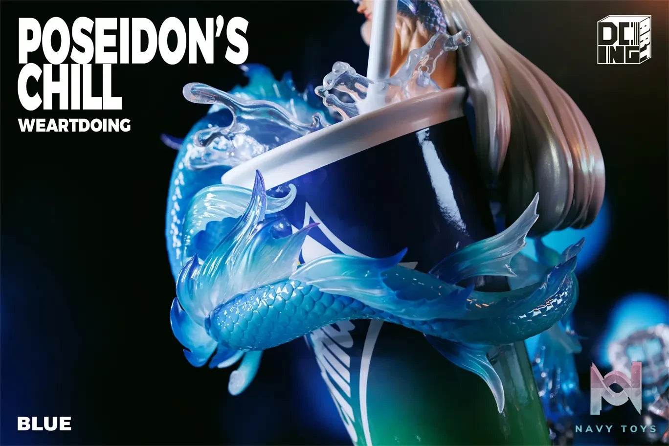Weartdoing Studio – Original Poseidon’s Chill-Red & Blue & Orange (Licensed)