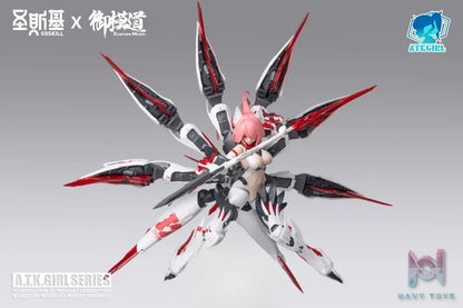 E-Model X SOSKILL – 1/12 Nine-Tailed Fox Daji Plastic Model Kit (Licensed)
