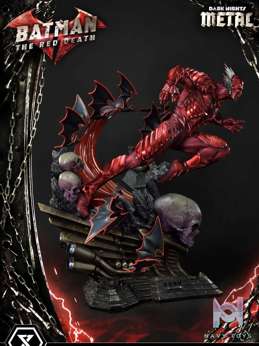 The Red Death - Dark Nights: Metal - Prime 1 Studio (MMDCMT - 07; MMDCMT - 07LM) resin statue Prime 1 Studio anime figure