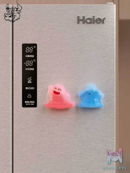 NIUZI Studio – Nezha: Birth of the Demon Child Lotus Root Powder Fridge Magnet