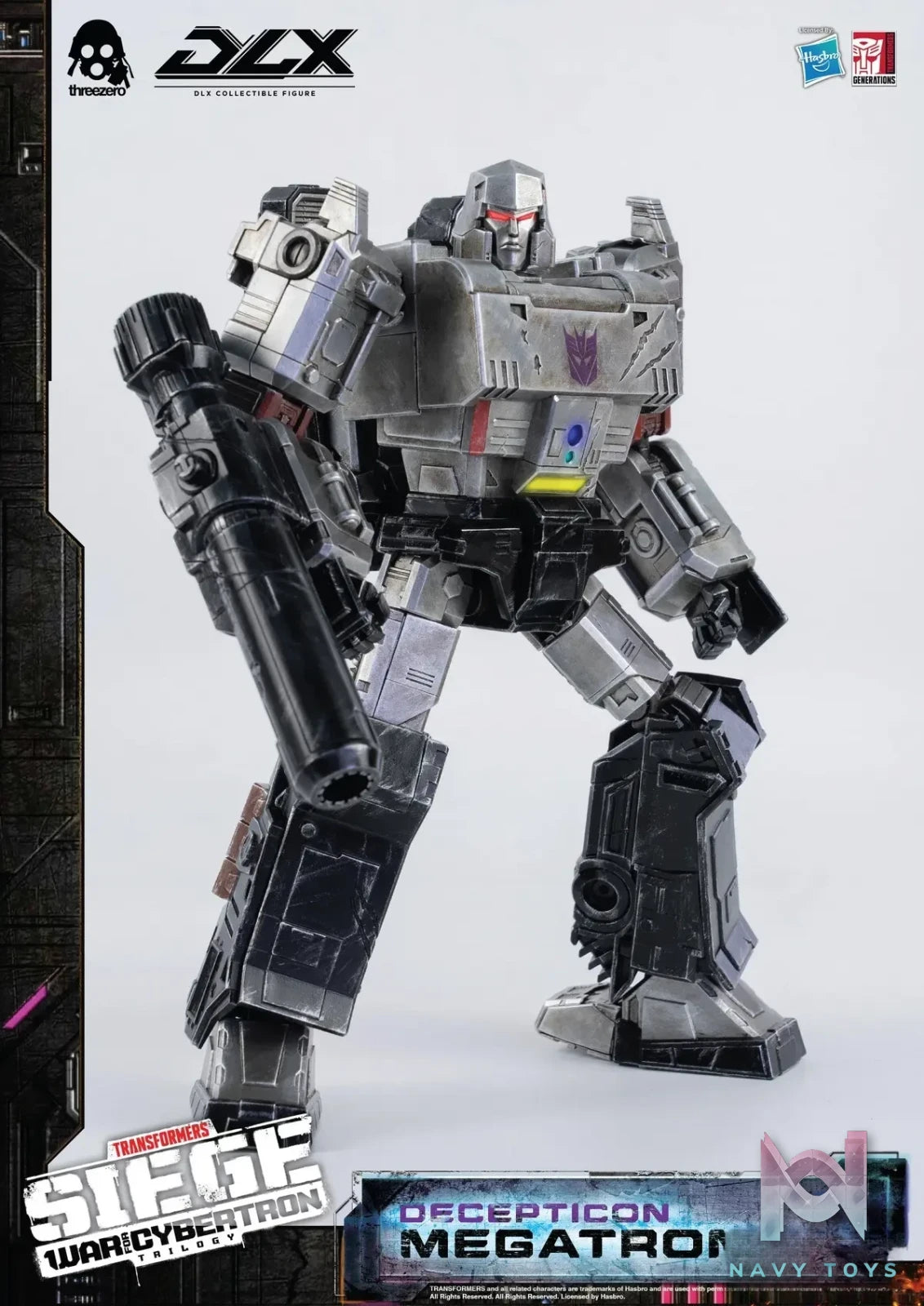 Threezero – Transformers: War for Cybertron DLX 10-inch Megatron (Licensed)