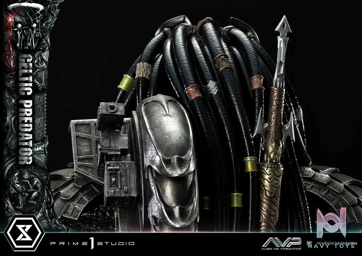Prime 1 Studio Museum Masterline Alien vs. Predator Celtic Predator MMPR-05 MMPR-05S