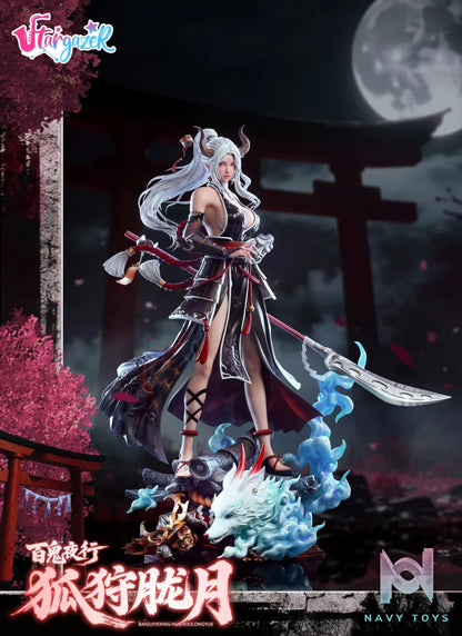Stargazer – Night Parade of One Hundred Demons HU SHOU LONG YUE 1/4 Statue (Licensed)