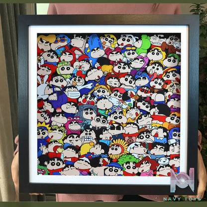KALA HOME Studio – Crayon Shin-chan Cosplay Others 3D Decorative Painting Crayon Shin-chan
