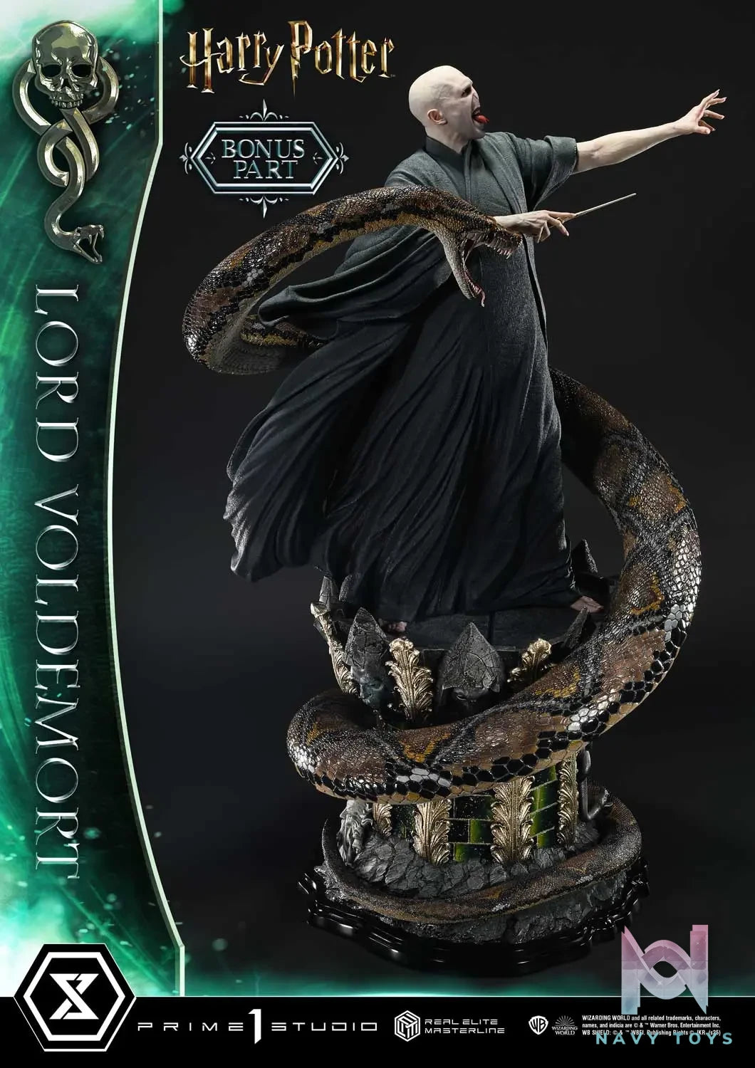 Prime 1 Studio – Harry Potter (Film) Lord Voldemort REMHP-01 REMHP-01S (Licensed)