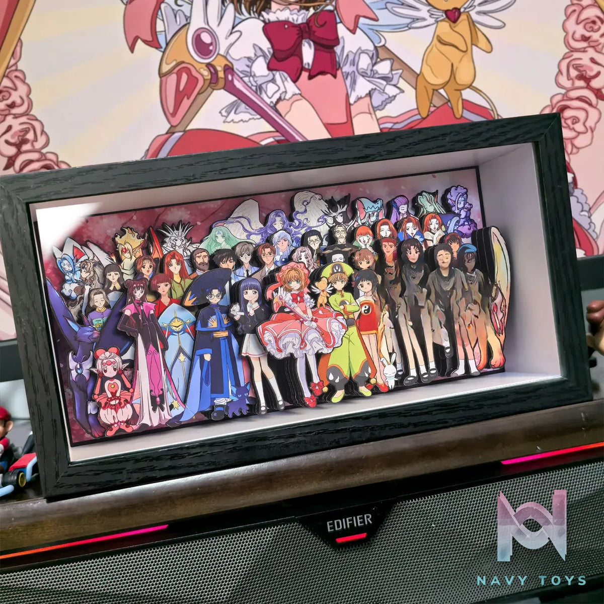 KALA HOME Studio – Cardcaptor Sakura Multiple Characters #06 3D Decorative Painting Cardcaptor Sakura