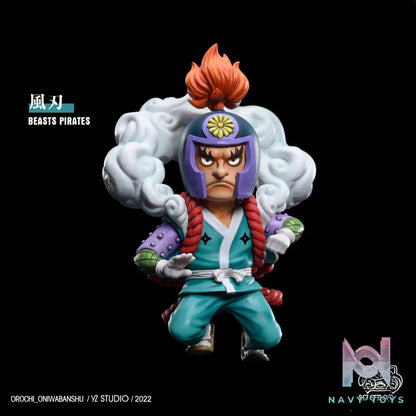 YZ Studio – One Piece Orochi_Oniwabanshu Raijin & Fujin