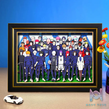 Yu Zhi Jiang Studio – Blue Lock Multiple Characters Series #1 3D Decorative Painting Blue Lock
