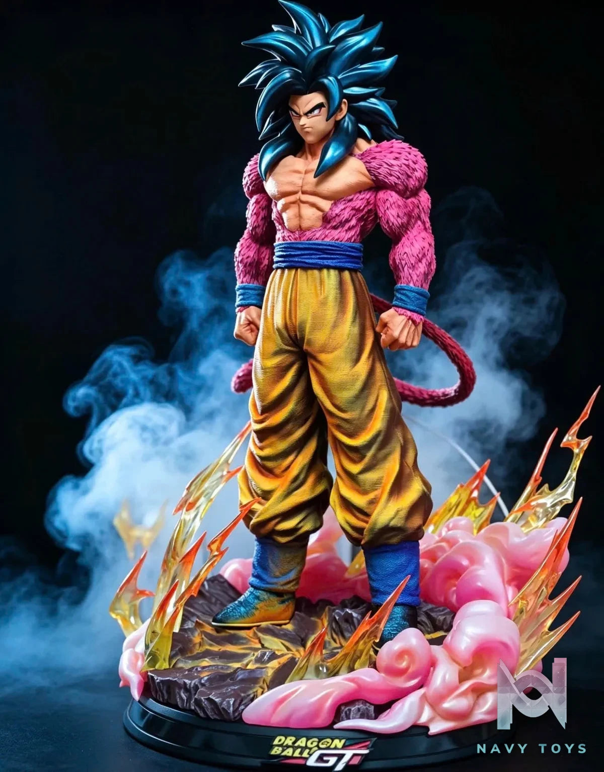 Goku Super Saiyan 4 Resin Recast Statue - Dragon Ball resin statue Recast anime figure