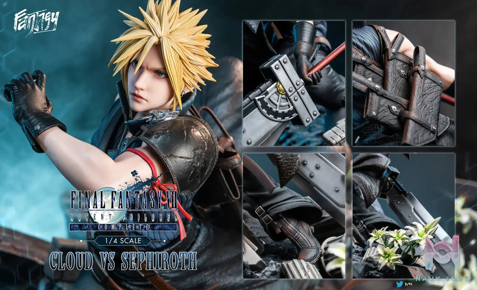 FANTASY Studio & Dragon Studio – Final Fantasy Sephiroth VS Cloud Strife