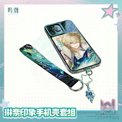 KURO GAMES – Wuthering Waves Resonator-Themed Lynae Impression Phone Case Set for iPhone 16 X iPhone 17 (Licensed)