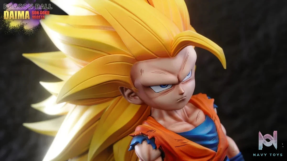 XG Studio - Dragon Ball DAIMA Super Saiyan 3 Son Goku & Vegeta resin statue Navy Toys anime figure