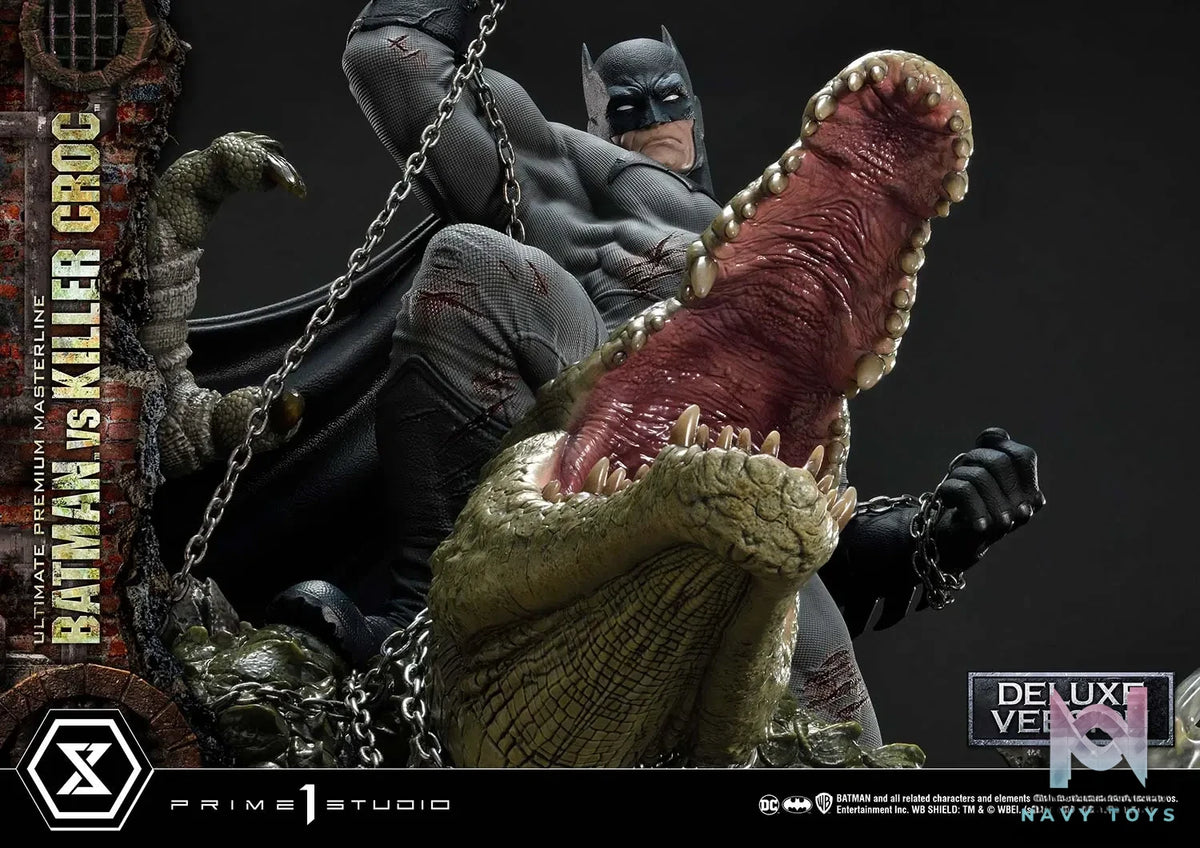 Prime 1 Studio – Ultimate Premium Masterline Batman (Comics) Batman Versus Killer Croc UPMDC-07 UPMDC-07DX UPMDC-07DXS (Licensed)