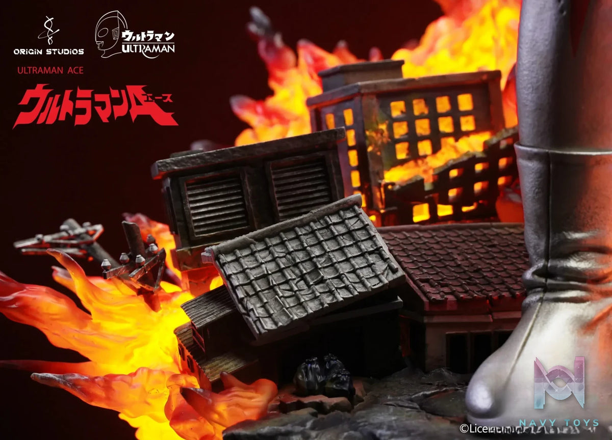 Origin Studio – Classic Ultraman Ace Scene Statue (Licensed)