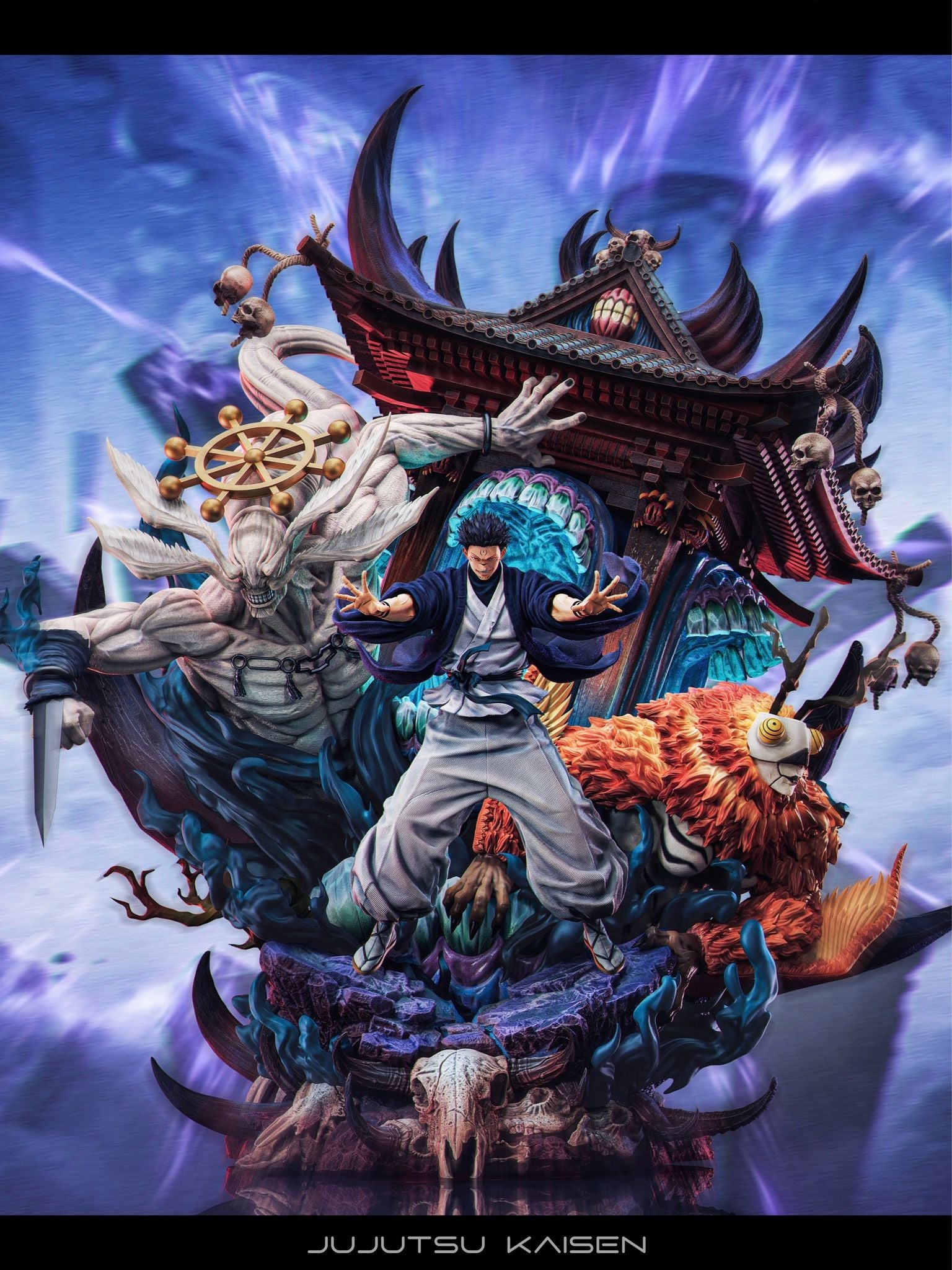 Sukuna - Jujutsu Kaisen - ZanyJoke Studio & Temple Studio resin statue ZanyJoke Studio & Temple Studio anime figure