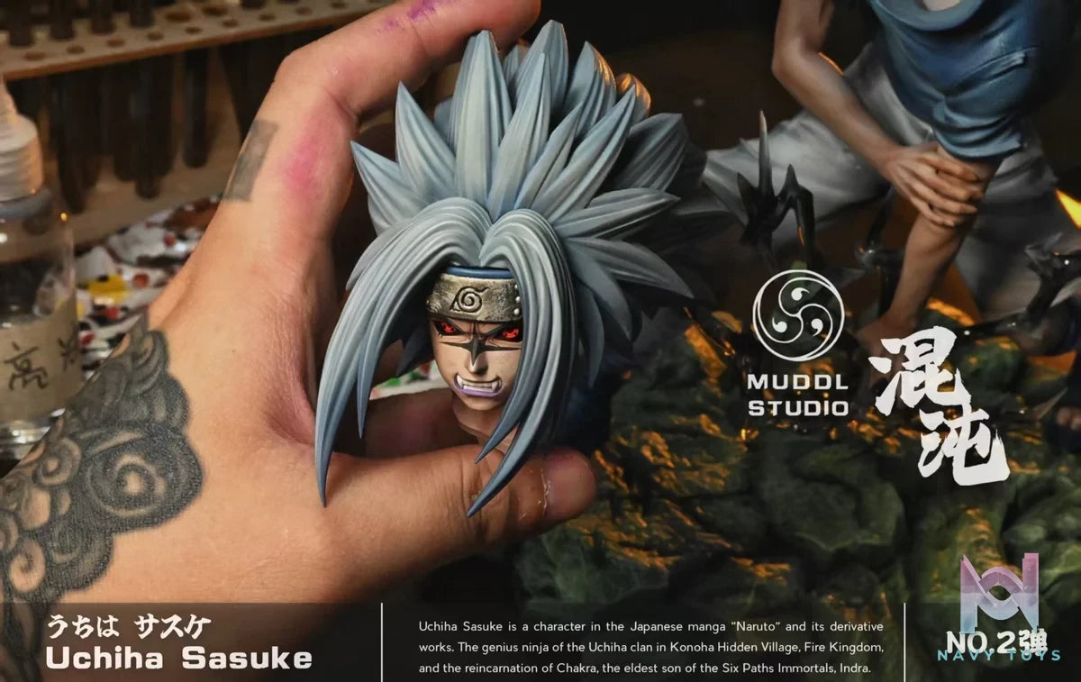Uchiha Sasuke - Naruto - MUDDL Studio resin statue MUDDL Studio anime figure