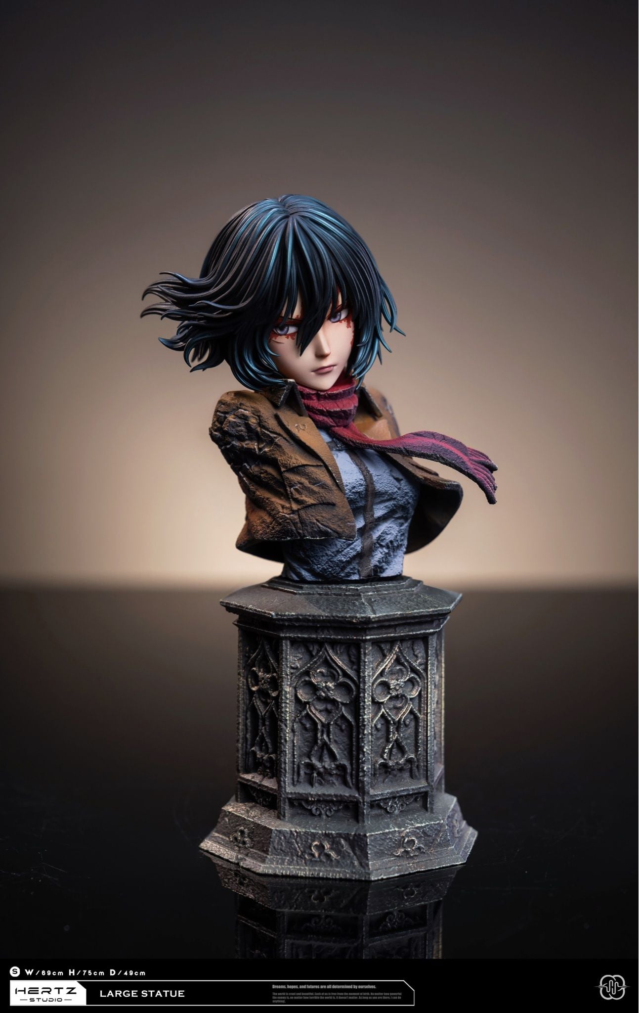 Mikasa vs Female Titan - Attack on Titan - Hertz Studio resin statue Hertz studio anime figure