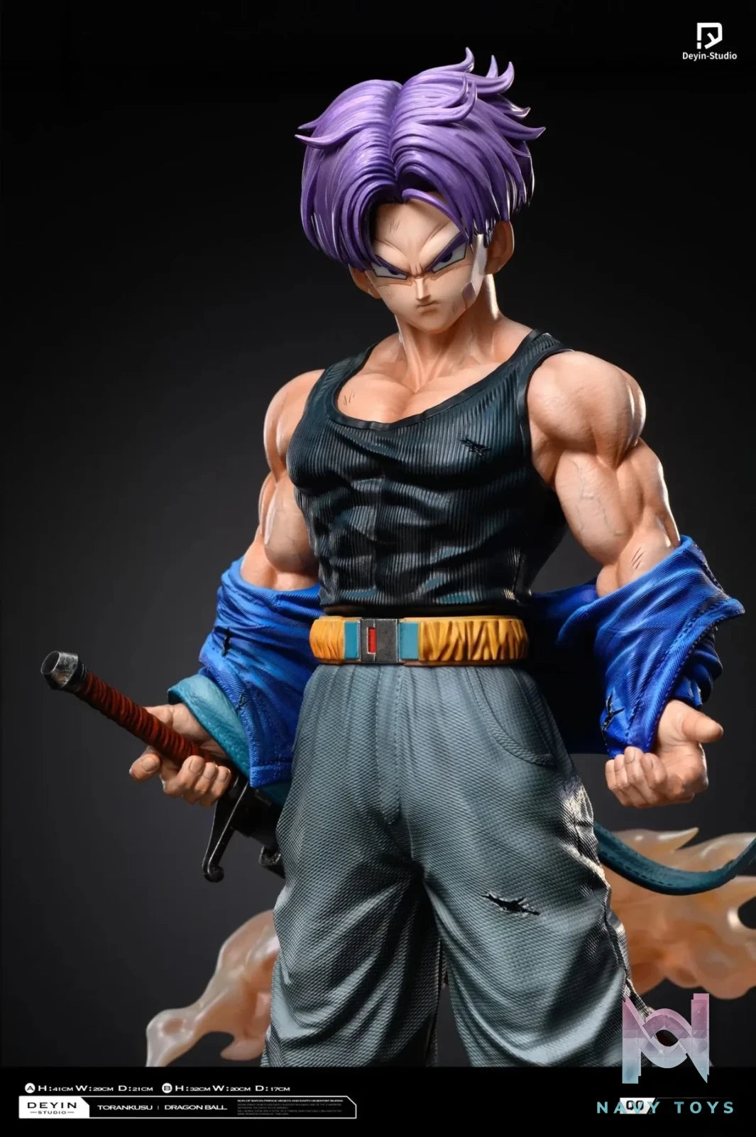 Deyin Studio - Dragon Ball Future Trunks resin statue Navy Toys anime figure