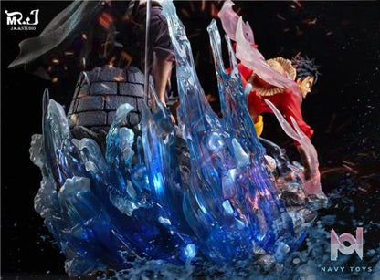 Mr.J Studio – One Piece Luffy and Shanks