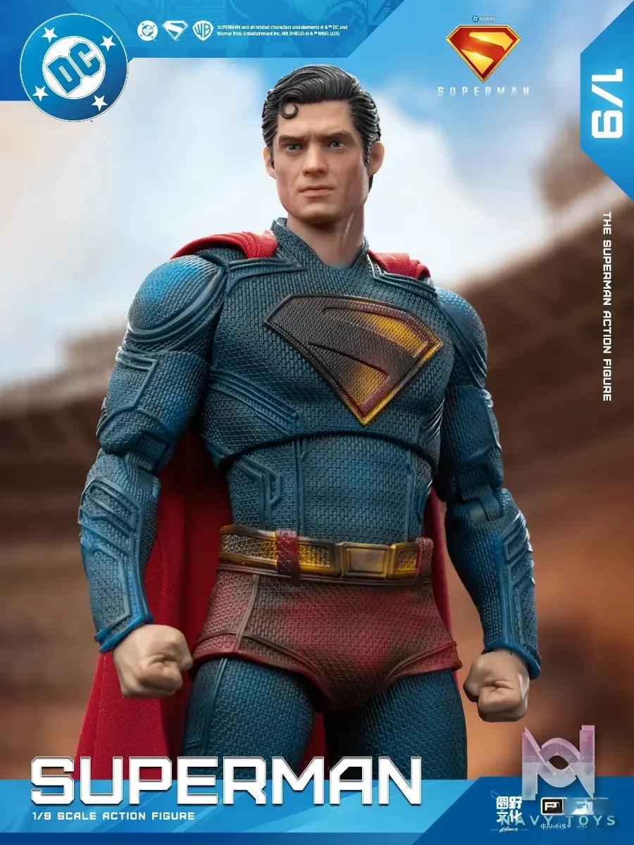 Fondjoy – Battle-Damaged New Superman 1/9 Articulated Figure (Licensed)