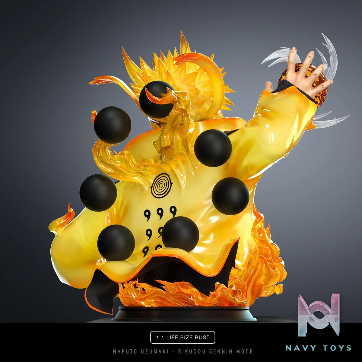 CHIKARA Studio – Naruto Uzumaki Naruto Rikudousennin Modo 1/1 Bust