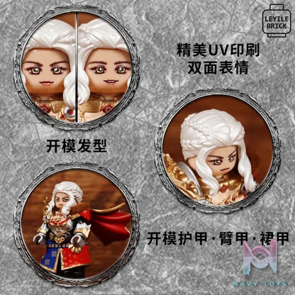 LEYILEBRICK Studio – Daenerys Targaryen x Jon Snow Game of Thrones