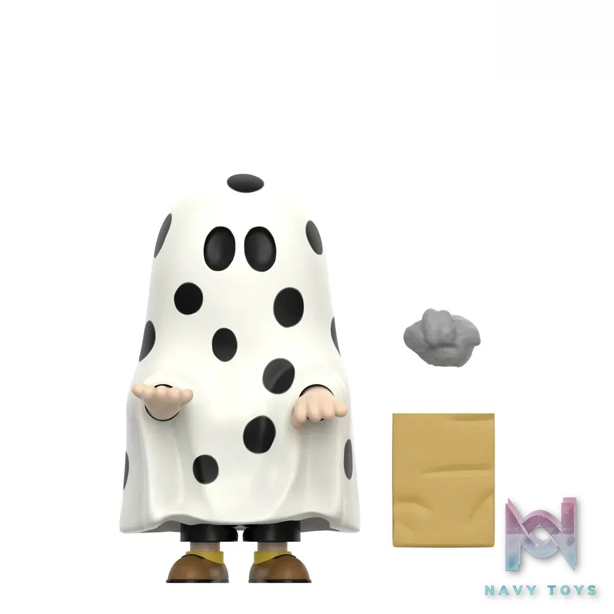 Super7 – Charlie Brown (with Ghost Sheet) X Peanuts DELUXE Wave 01 – Snoopy (Flying Ace) (Licensed)
