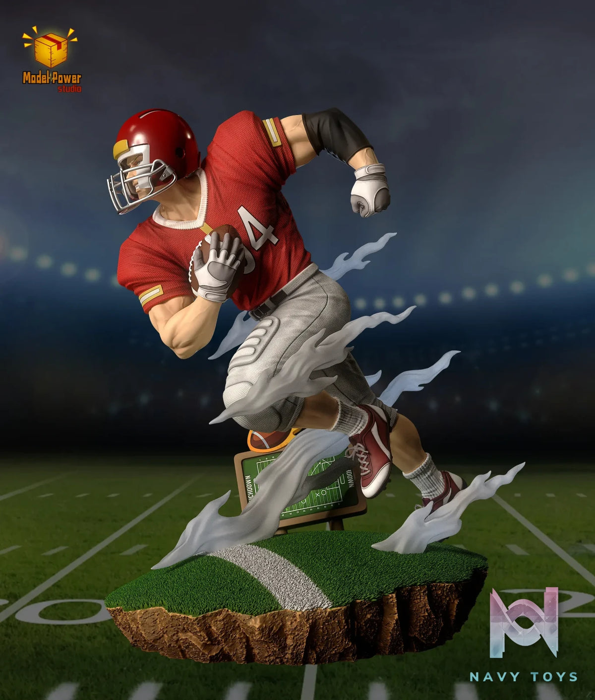 Model Power Studio – Reiner Braun Rugby Player Attack On Titan