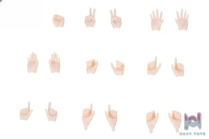 Kotobukiya – Megami Device M.S.G 09 Hand Set Skin Color C X D (Licensed)