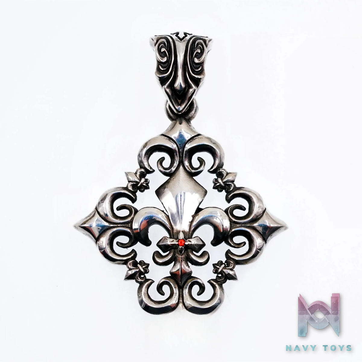Raven Studio (silver jewelry) – Original “Faith” Exclusive Design Cross Pendant Original