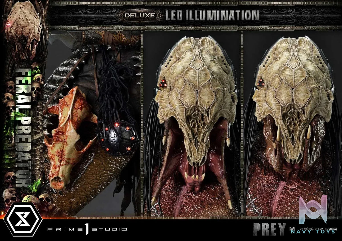 Prime 1 Studio – Museum Masterline Prey Feral Predator MMPR-07 MMPR-07DX MMPR-07DXS (Licensed)