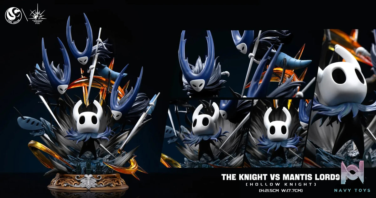 Stone Custom Studio X Radiance Studio – Hollow Knight Scene Series #05 The Knight vs. Mantis Lords