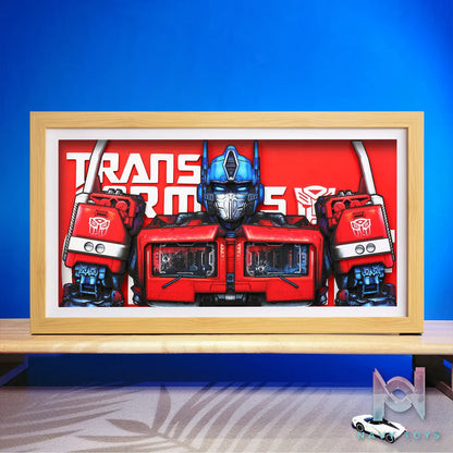 Yu Zhi Jiang Studio – Optimus Prime 3D Decorative Painting Transformers